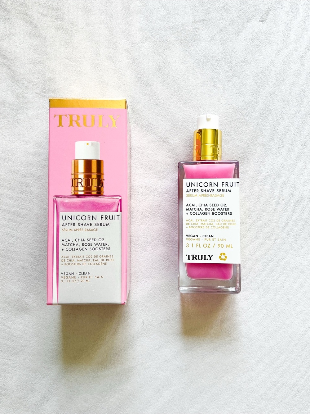 TRULY Unicorn Fruit After Shave Serum - Pink and Gold